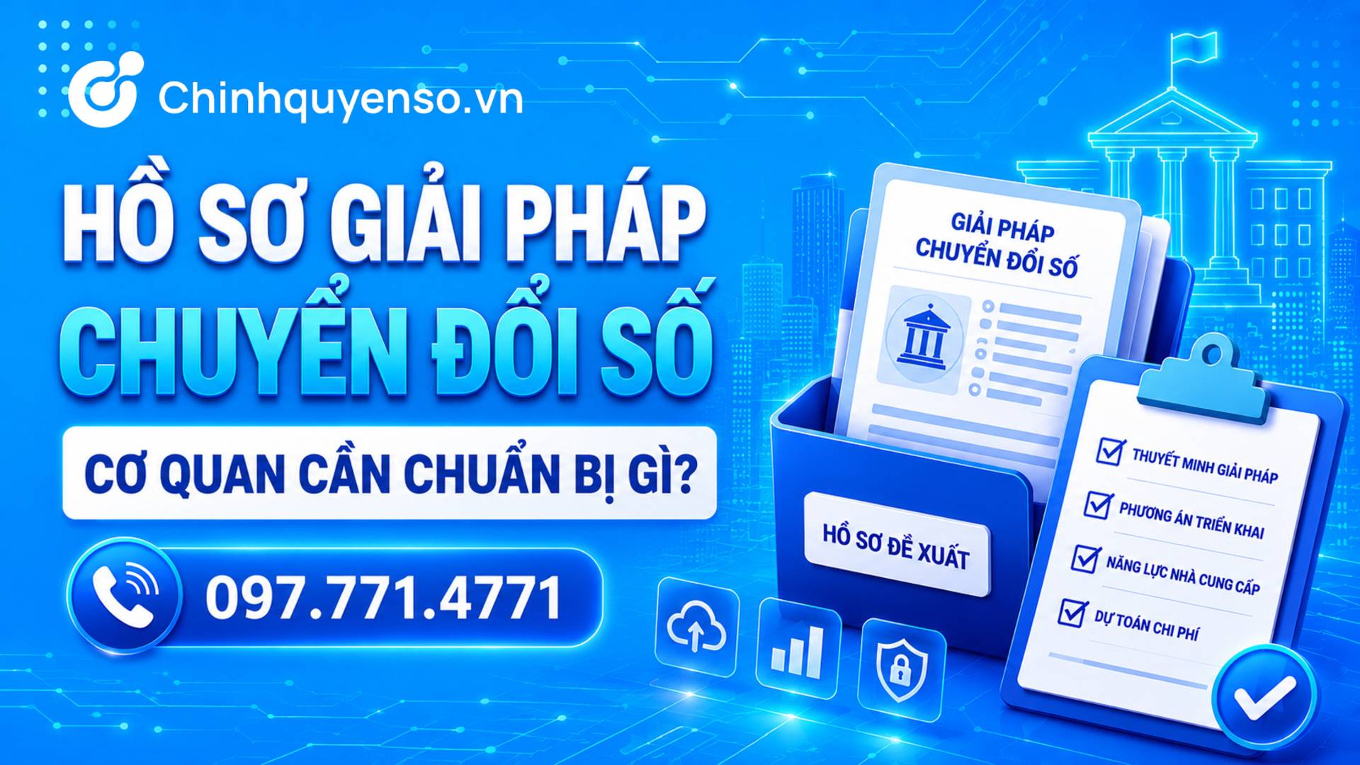 Một bộ hồ sơ đề xuất giải pháp chuyển đổi số bao gồm những gì?
