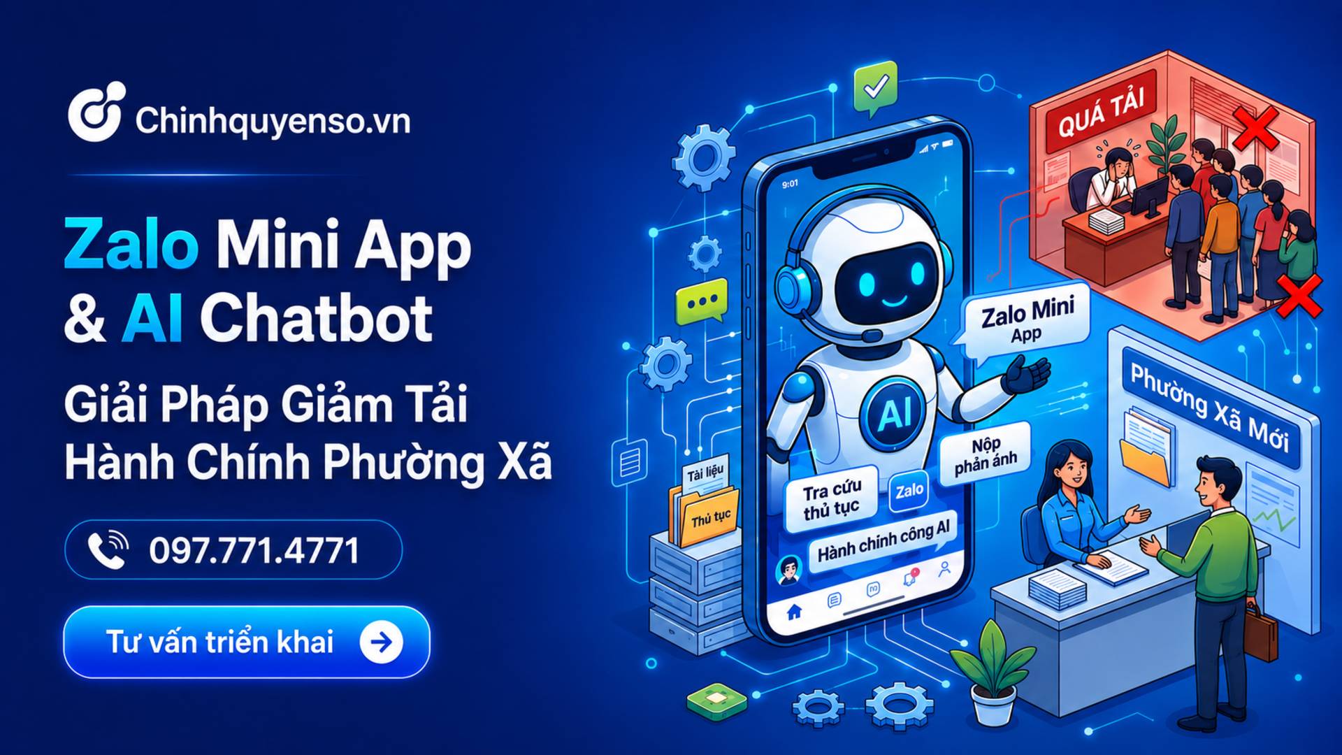 Ảnh minh hoạ: Báo Mới: Giảm quá tải hành chính nhờ Zalo Mini App