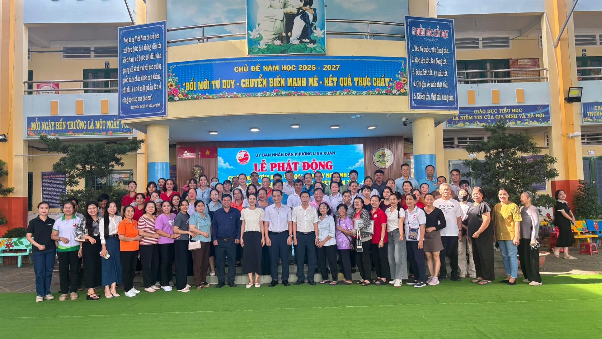 LỄ PHÁT ĐỘNG CHIẾN DỊCH “TÌM KIẾM VÀ LOẠI BỎ NGAY NƠI SINH SẢN CỦA MUỖI TRUYỀN BỆNH SỐT XUẤT HUYẾT” NĂM 2026