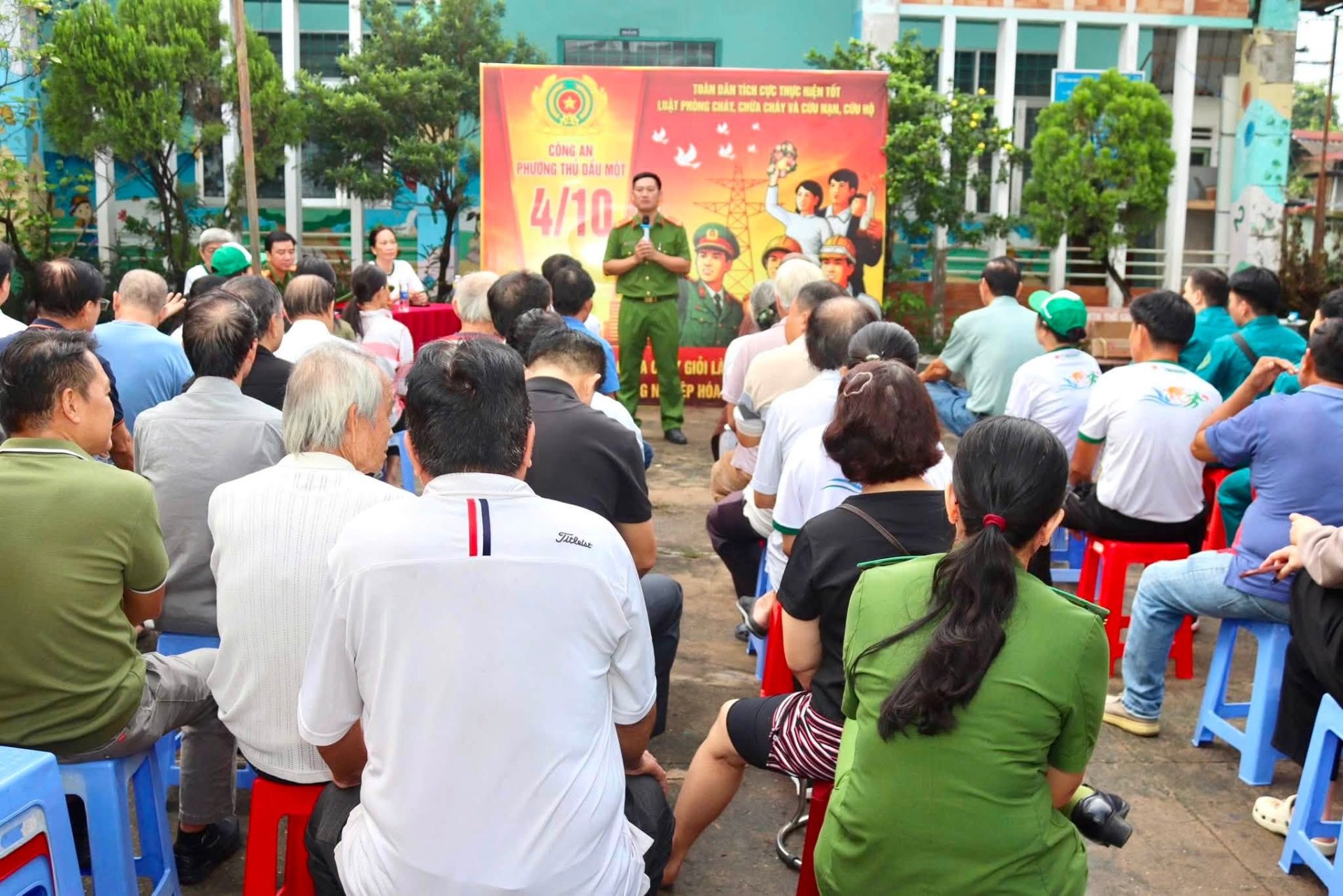 Phường Thủ Dầu Một tăng cường tuyên truyền phòng cháy, chữa cháy tại khu dân cư