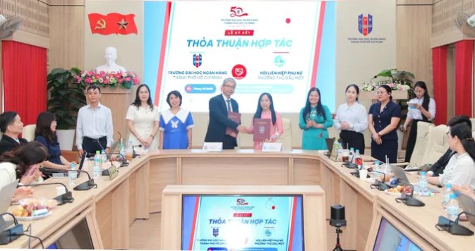 HỘI LHPN PHƯỜNG THỦ DẦU MỘT KÝ KẾT PHỐI HỢP HỖ TRỢ PHỤ NỮ VÀ PHÁT TRIỂN CỘNG ĐỒNG