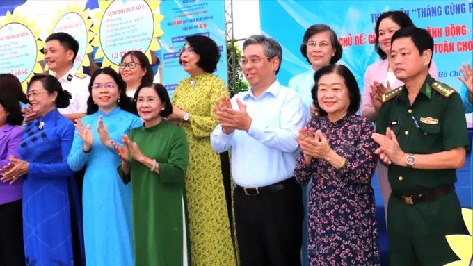 TP.HCM PHÁT ĐỘNG THÁNG CÙNG PHỤ NỮ HÀNH ĐỘNG NĂM 2026, HUY ĐỘNG HƠN 33 TỶ ĐỒNG CHO AN SINH XÃ HỘI