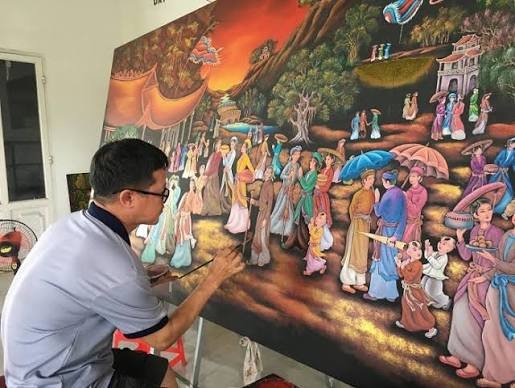 Làng sơn mài Tương Bình Hiệp
